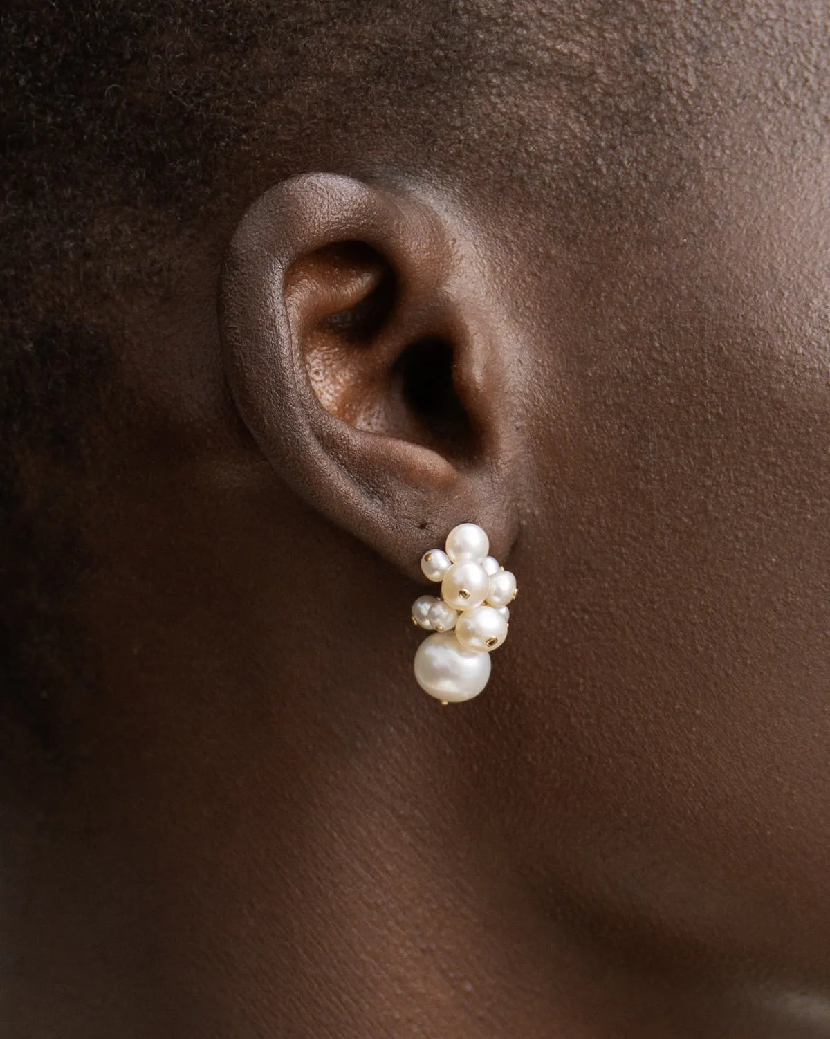Bordeaux Trio Earring Set