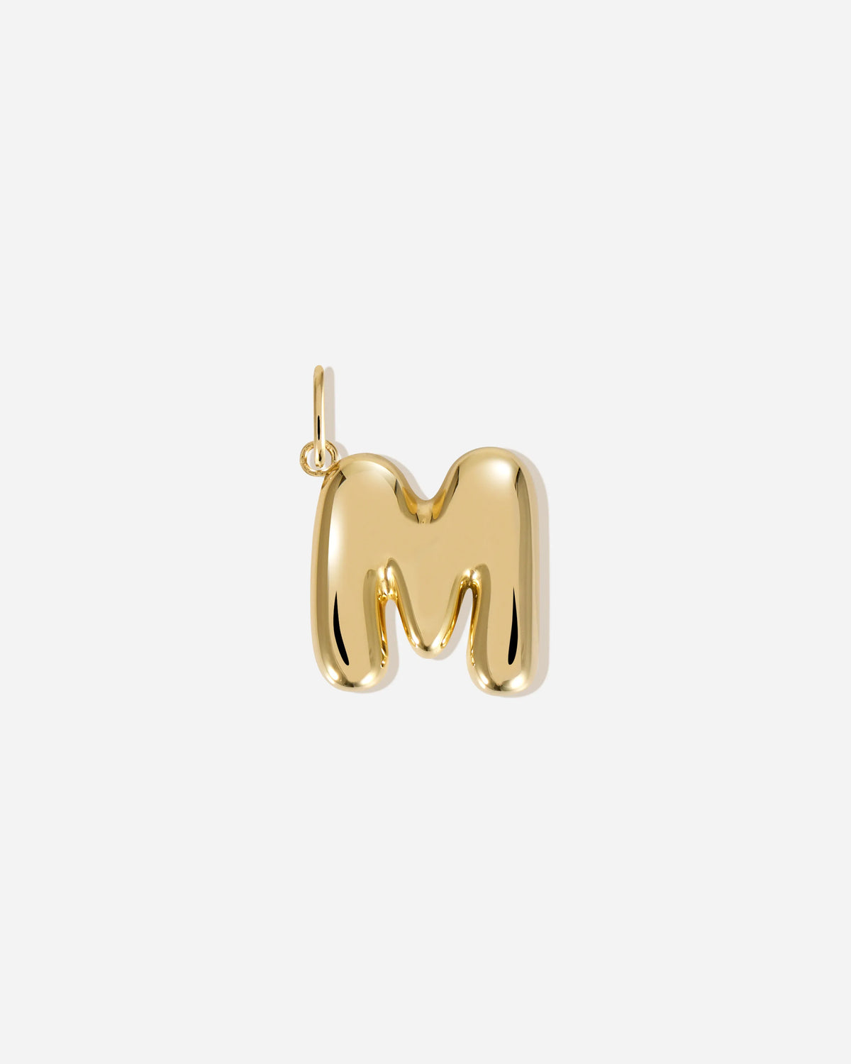 Bubble Letter Large Charm