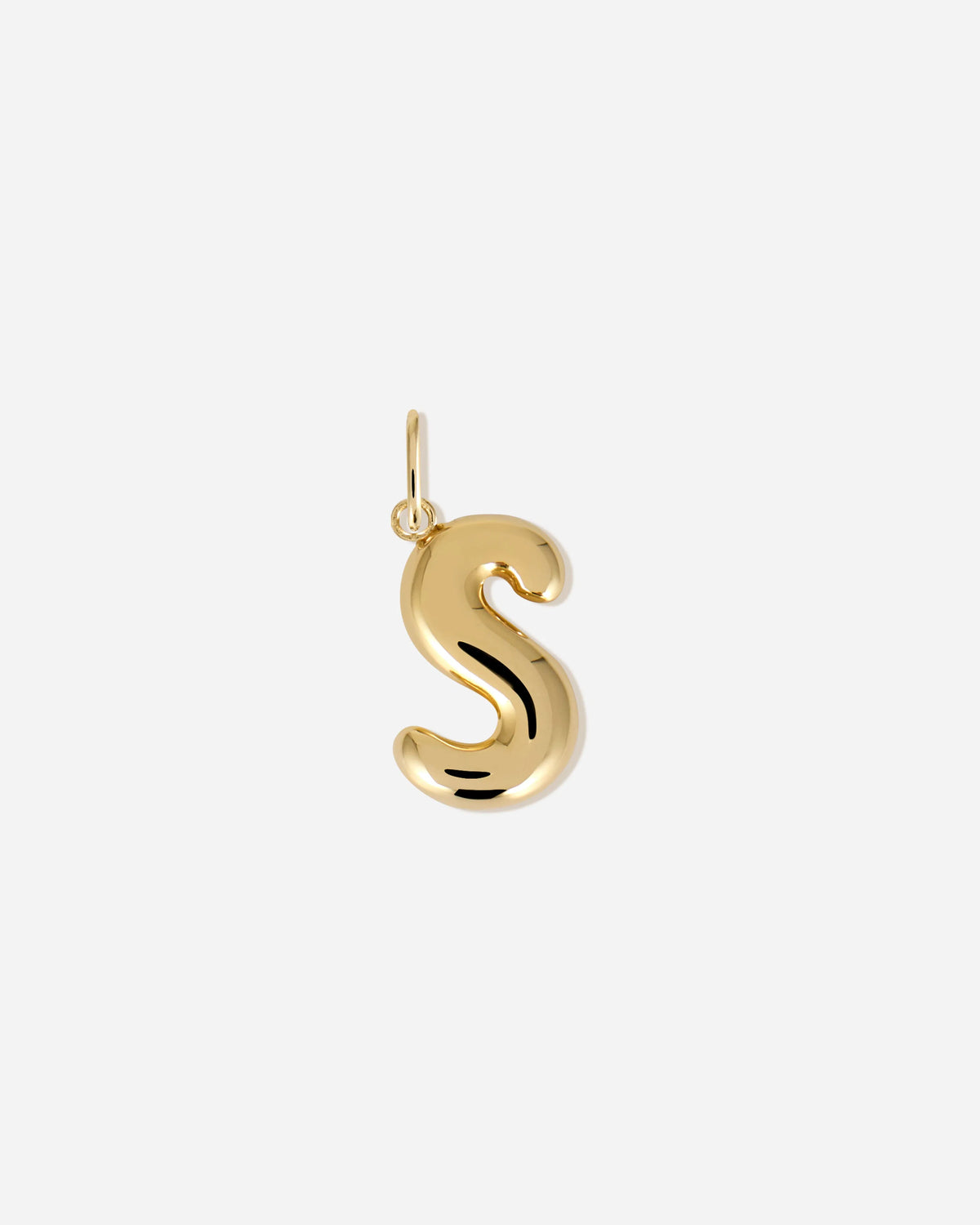 Bubble Letter Large Charm