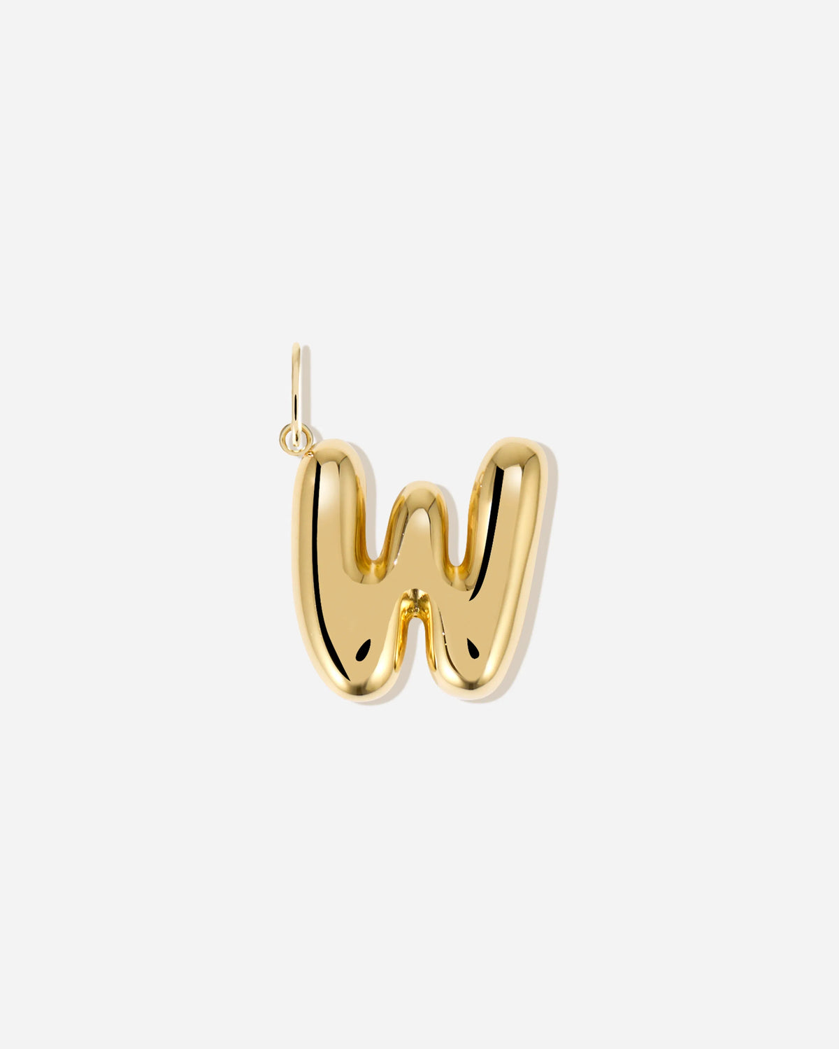 Bubble Letter Large Charm