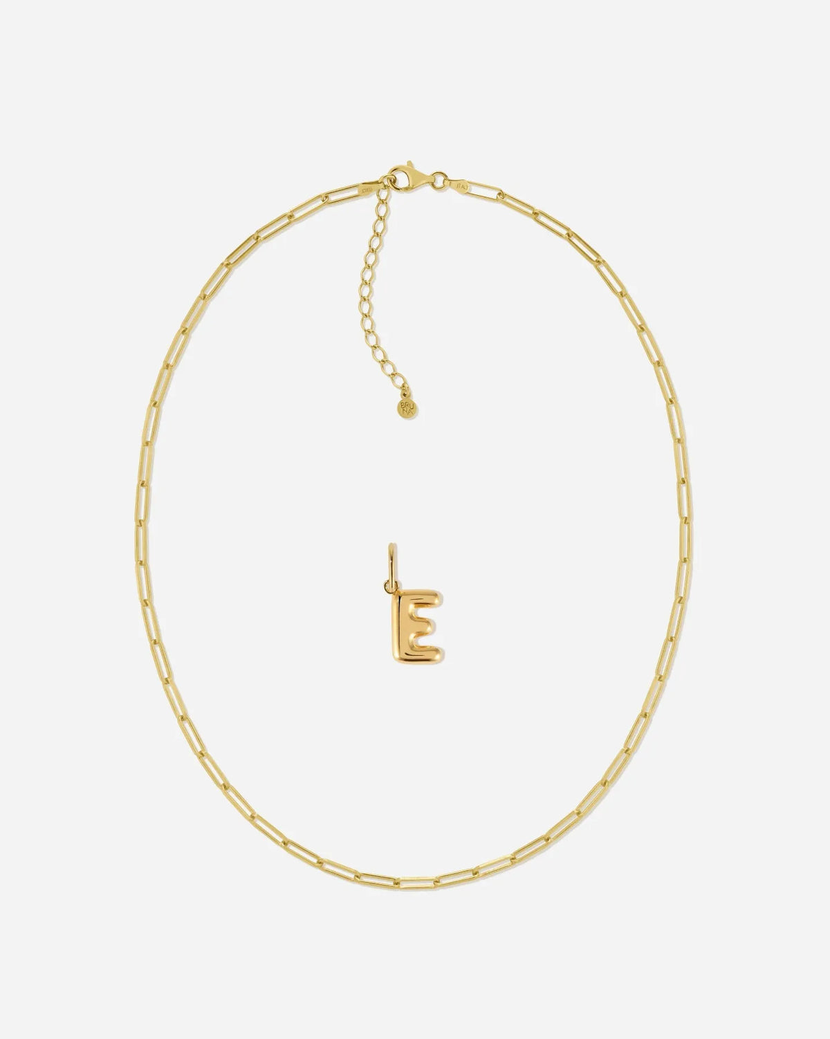 Bubble Letter Necklace Set