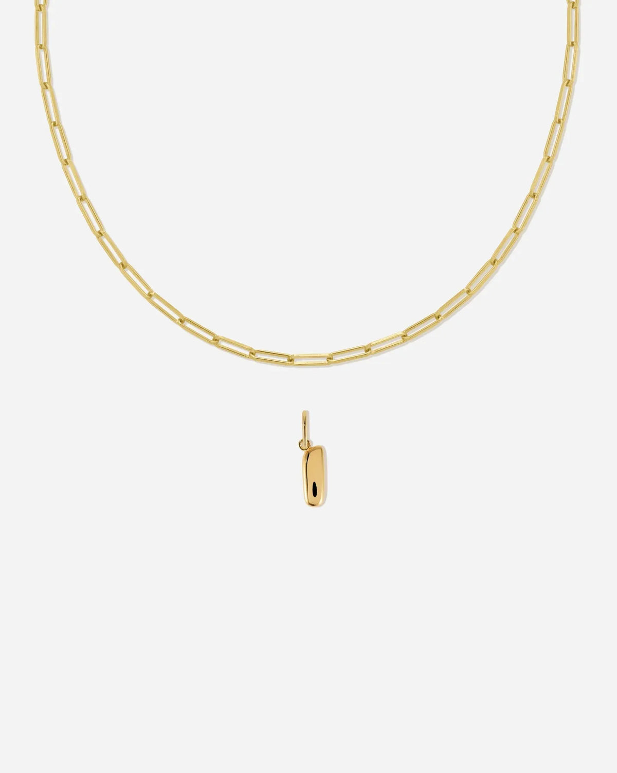 Bubble Letter Necklace Set