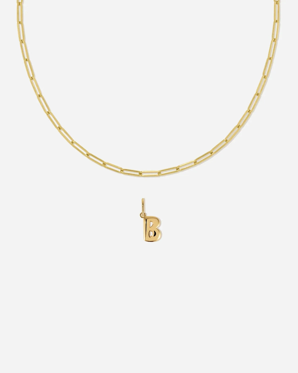 Bubble Letter Necklace Set