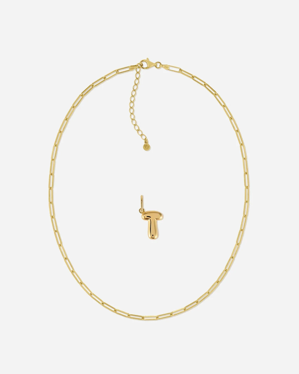 Bubble Letter Necklace Set