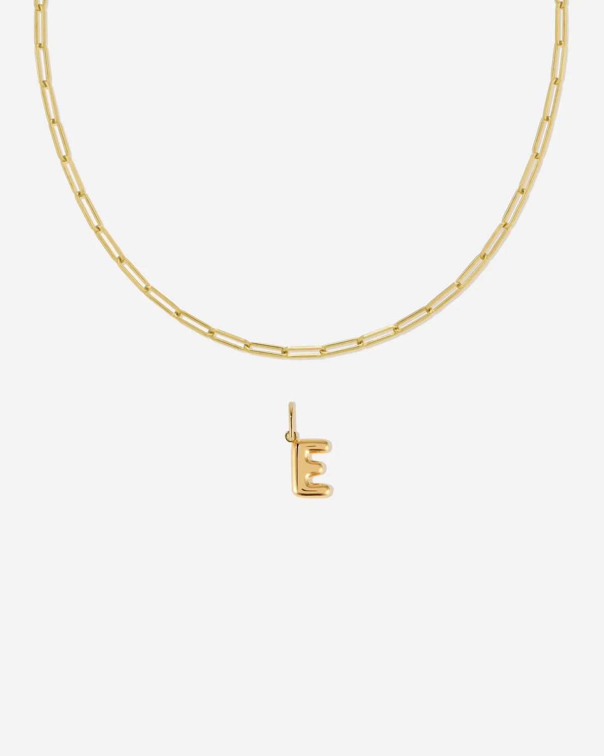 Bubble Letter Necklace Set