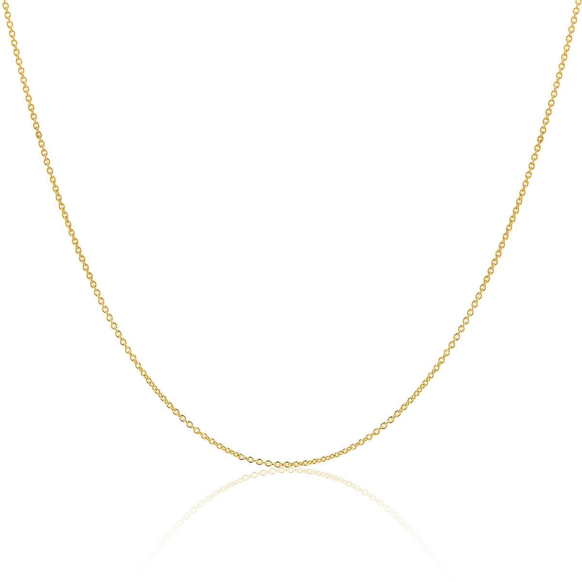 Cable Chain Necklace in 14K Gold