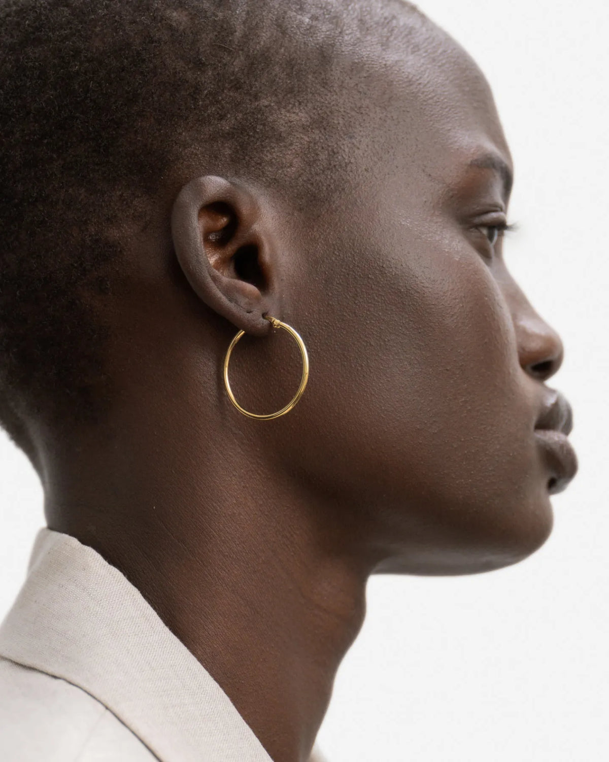 Calais Large Hoop Earrings