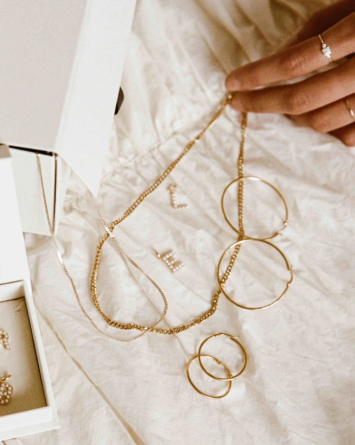 Calais Large Hoop Earrings