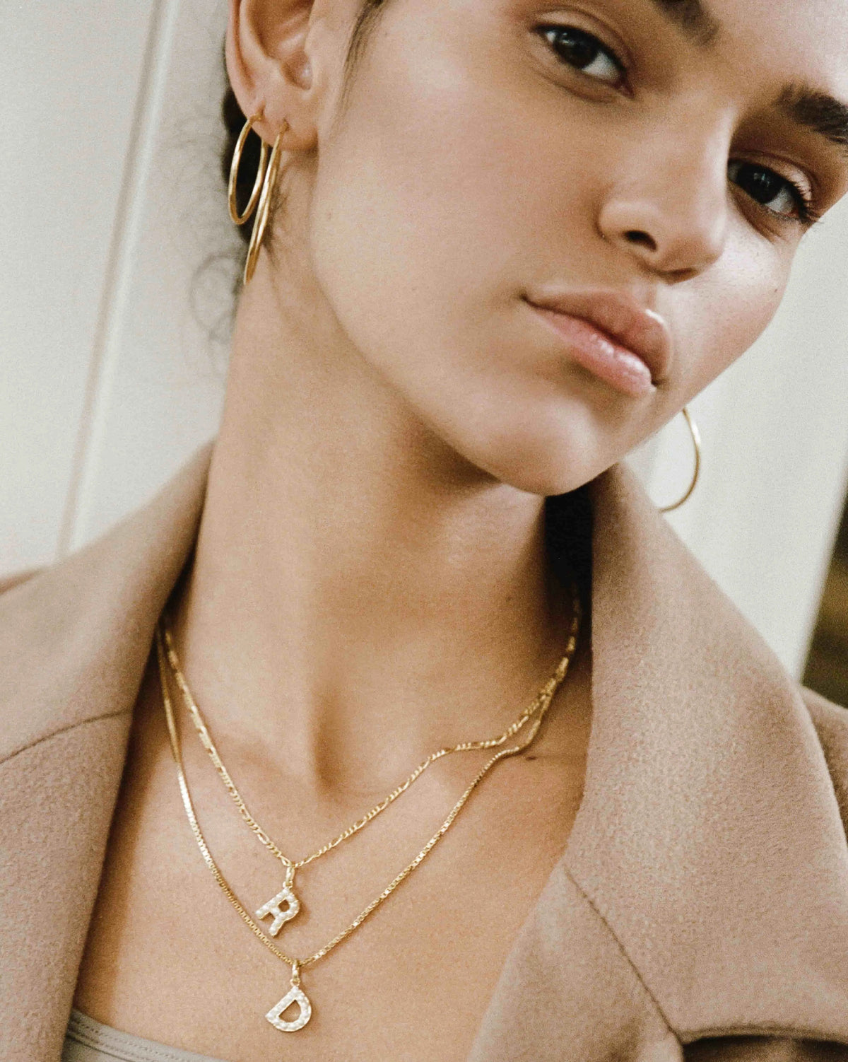 Calais Large Hoop Earrings