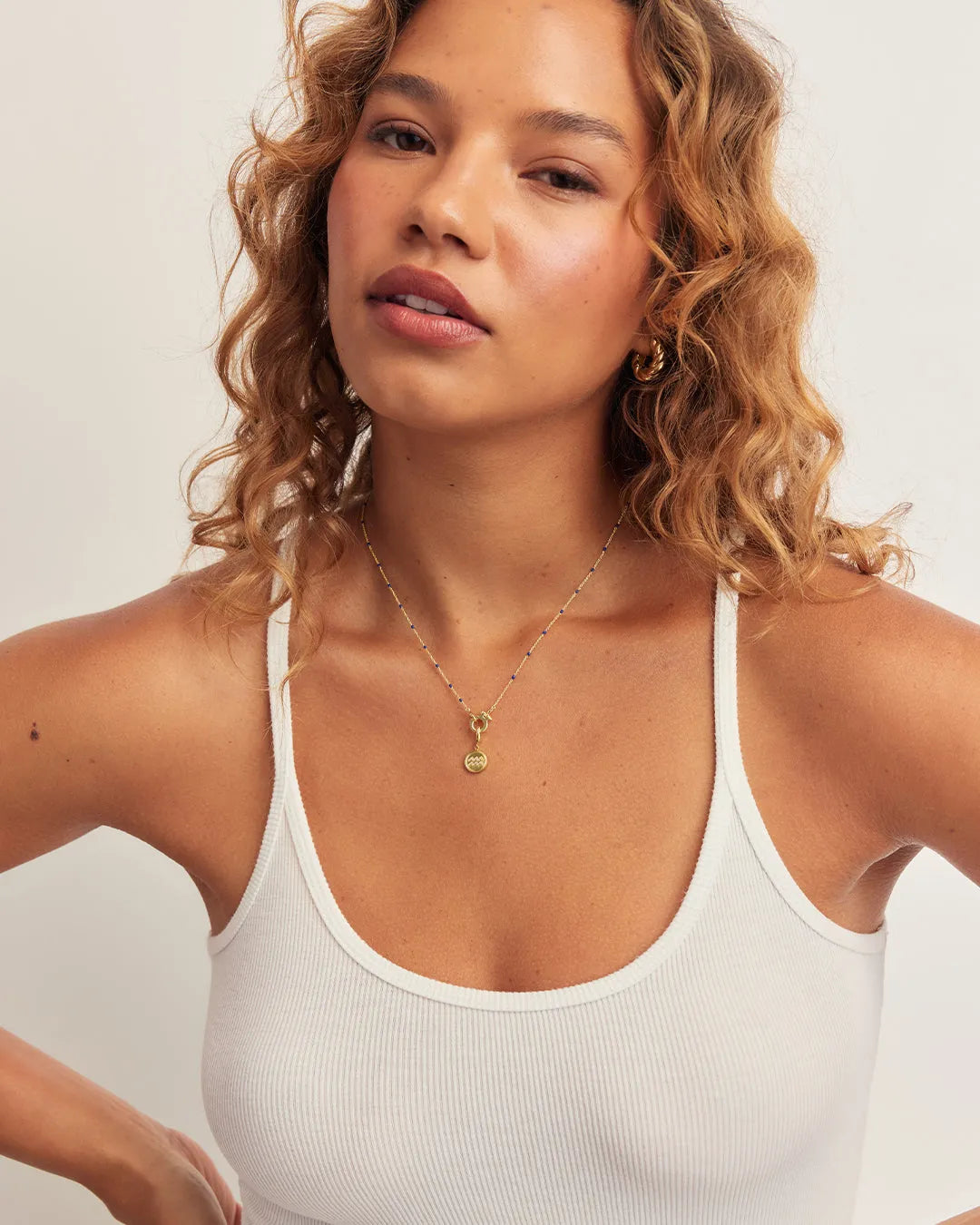 Capri Necklace in 18K Gold Plated