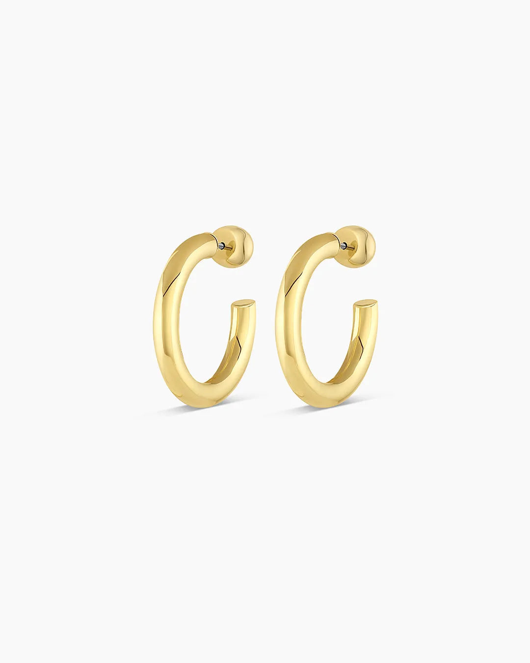 Carter Small Hoops in 18K Gold Plated