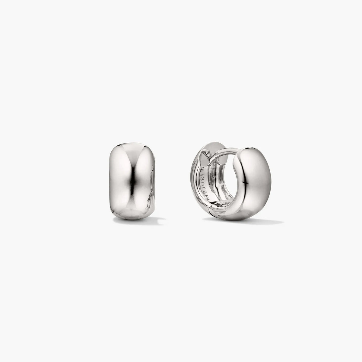Chunky Huggie Hoop Earrings