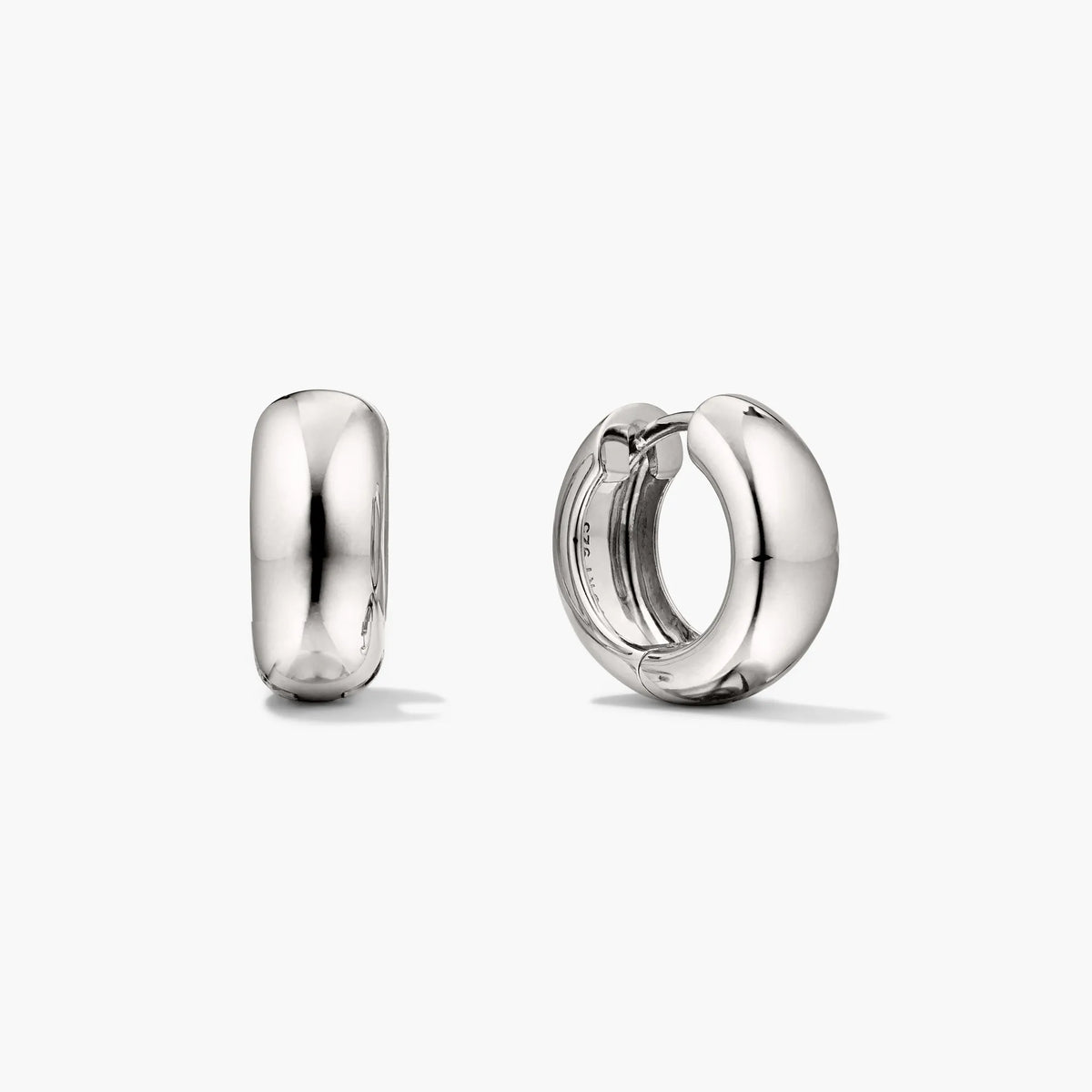 Chunky Medium Hoop Earrings
