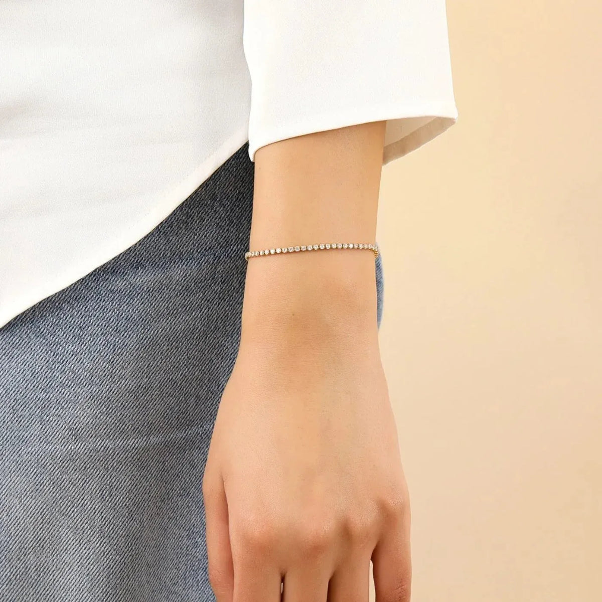 2mm Classic Crystal Tennis Bracelet