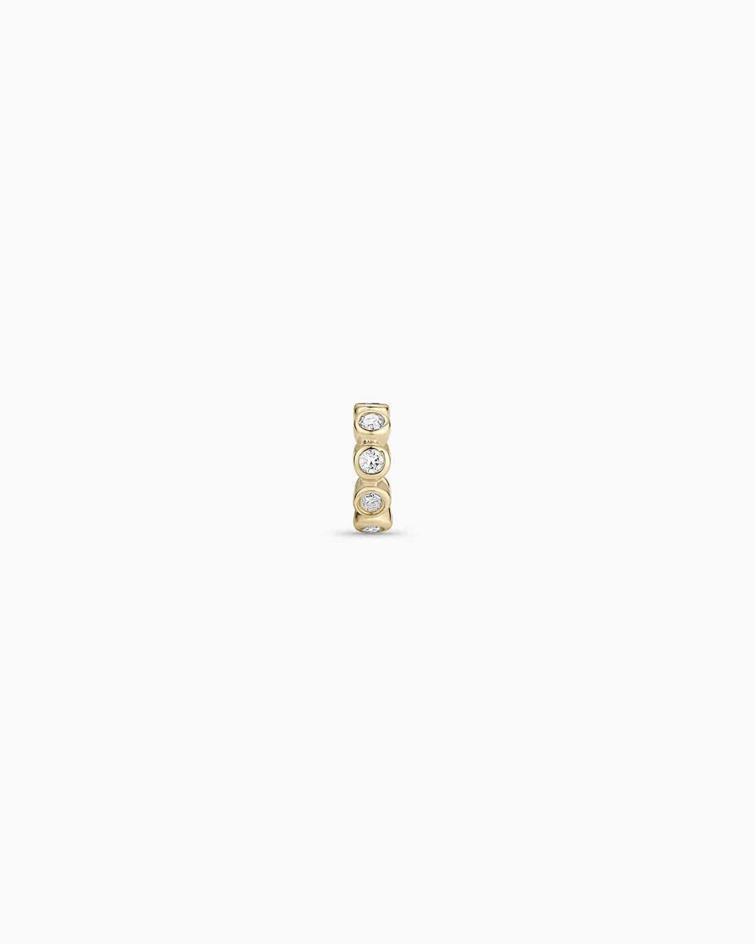 Classic Diamond Halo Charm in 14K Gold