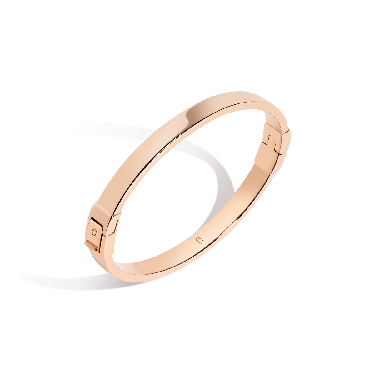 Classic Gold Hinged Bracelet