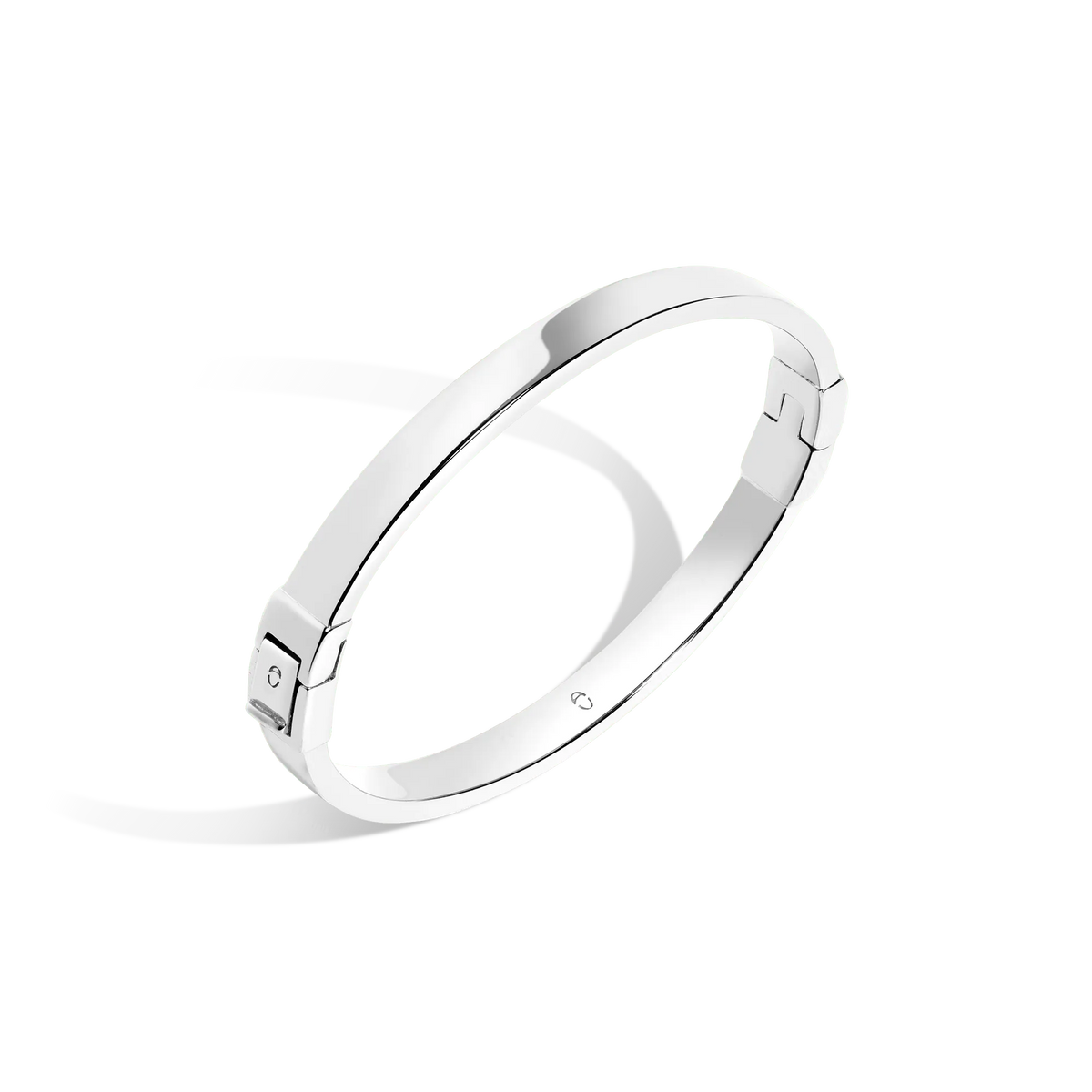Classic Gold Hinged Bracelet