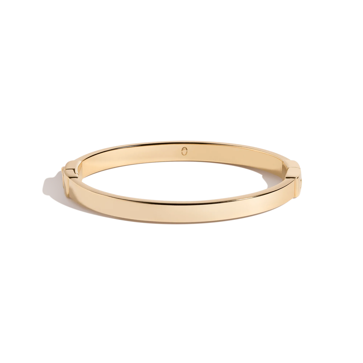 Classic Gold Hinged Bracelet