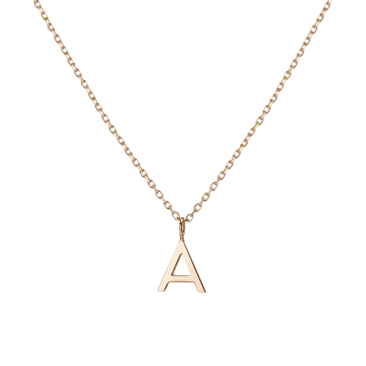 Classic Gold Letter Necklace