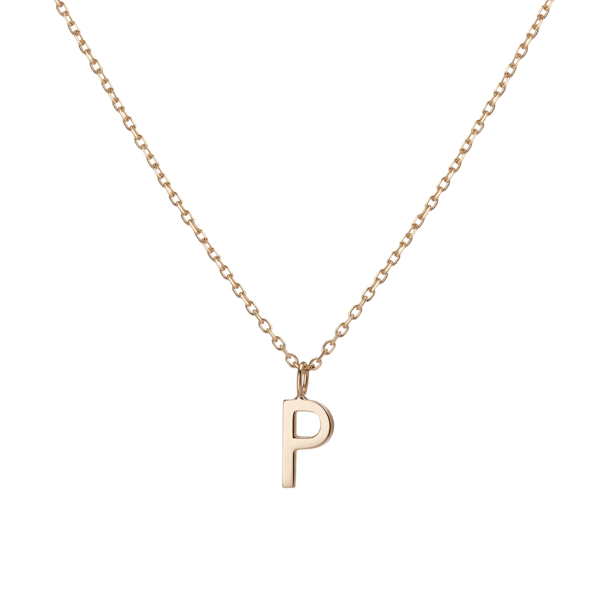 Classic Gold Letter Necklace