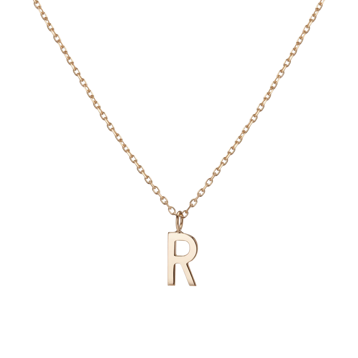 Classic Gold Letter Necklace