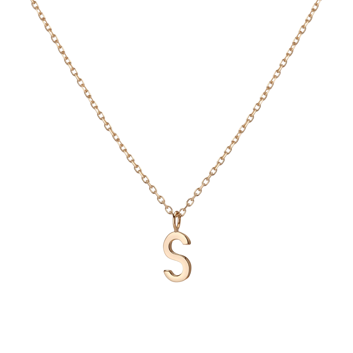 Classic Gold Letter Necklace