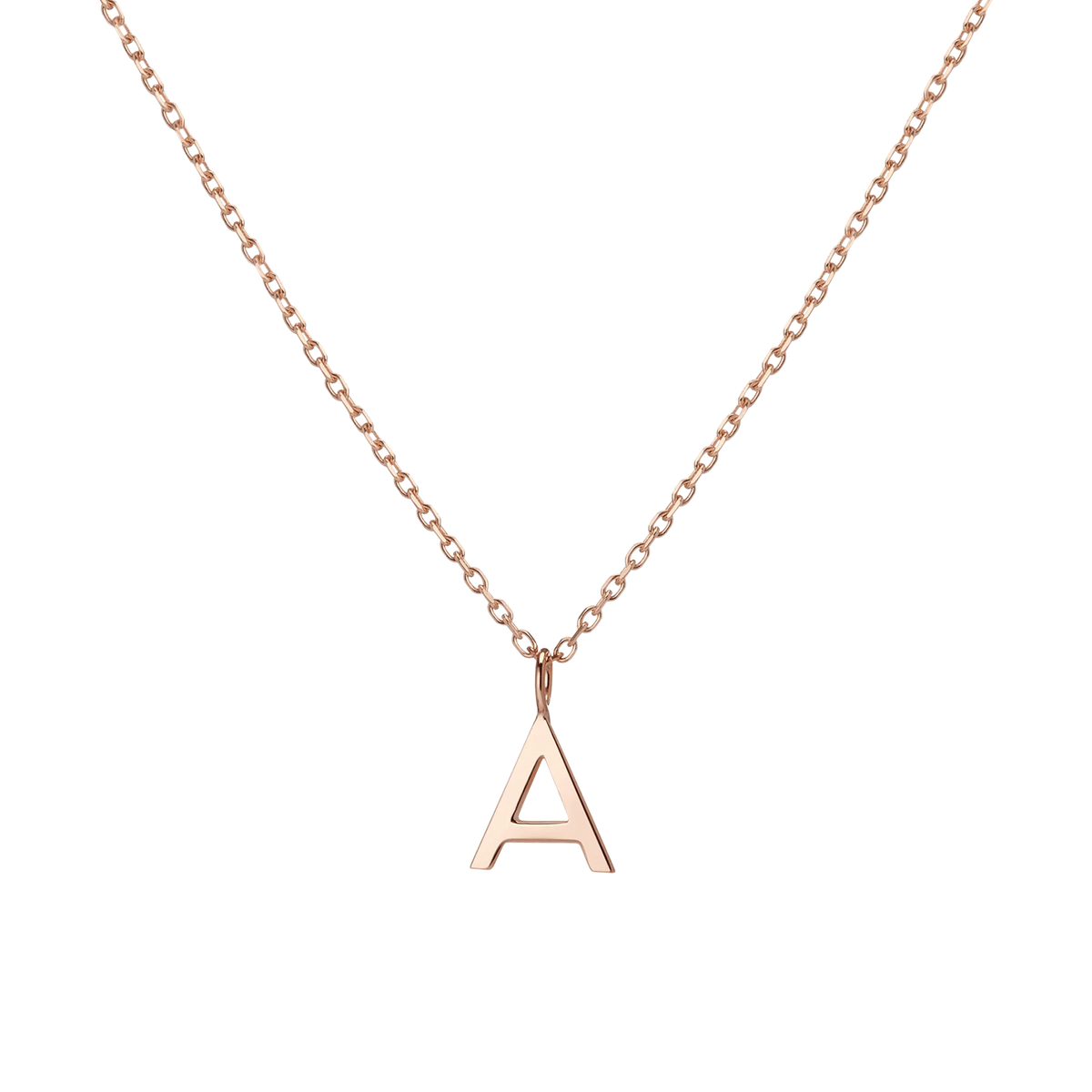 Classic Gold Letter Necklace