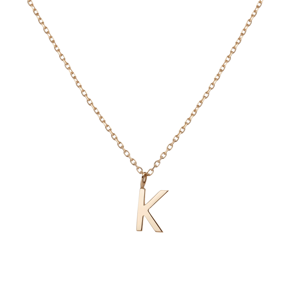 Classic Gold Letter Necklace