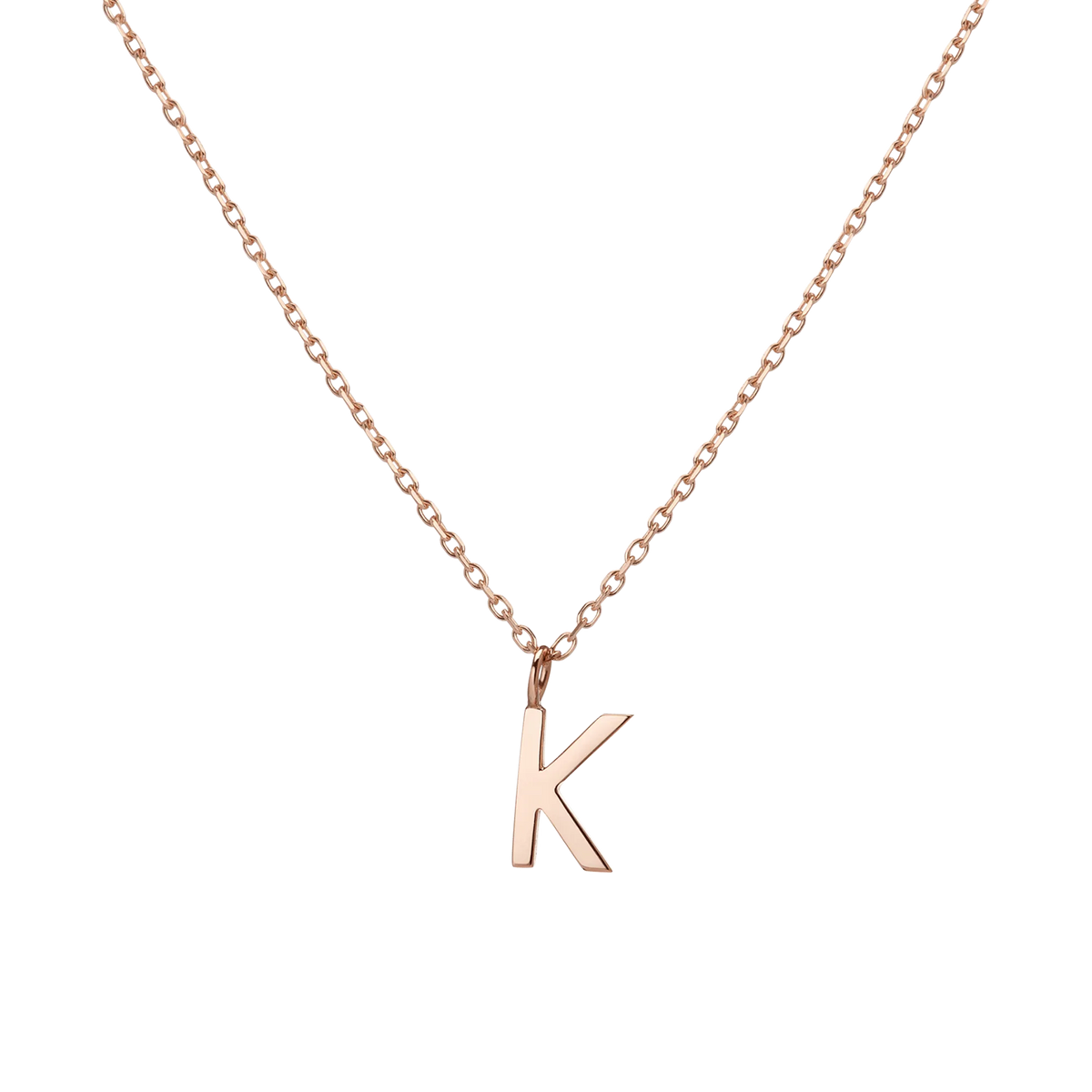 Classic Gold Letter Necklace