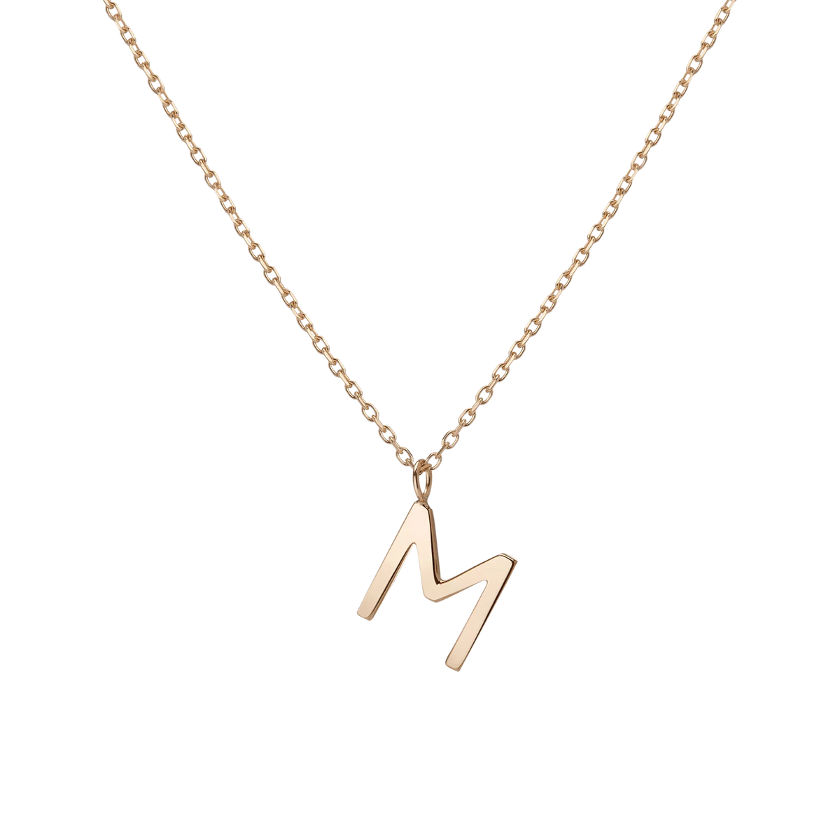 Classic Gold Letter Necklace