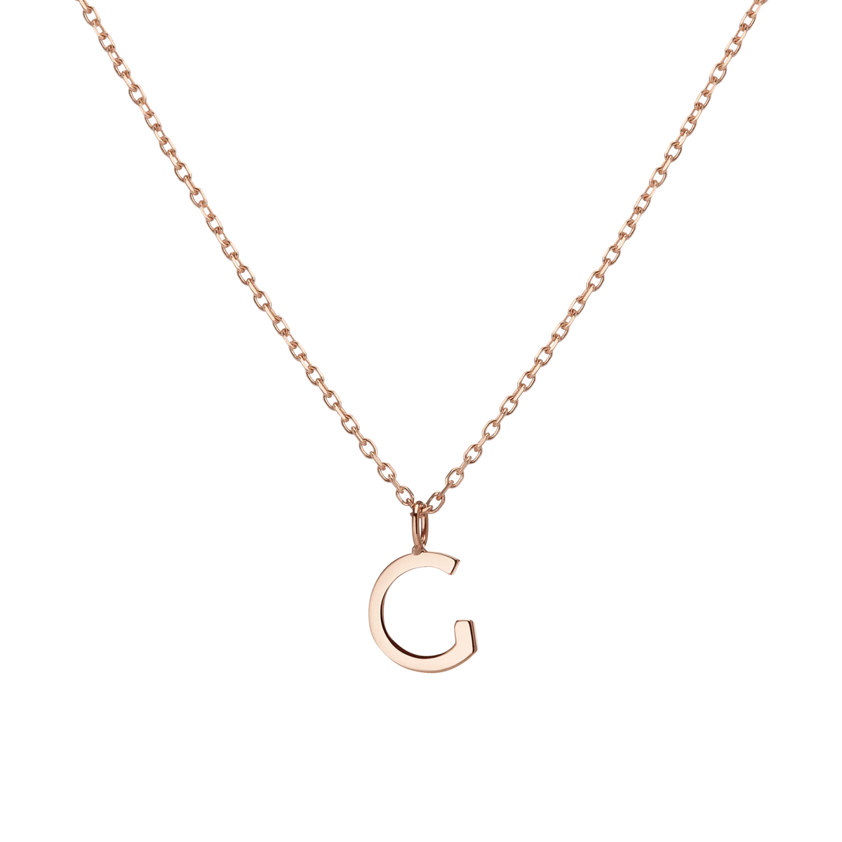 Classic Gold Letter Necklace