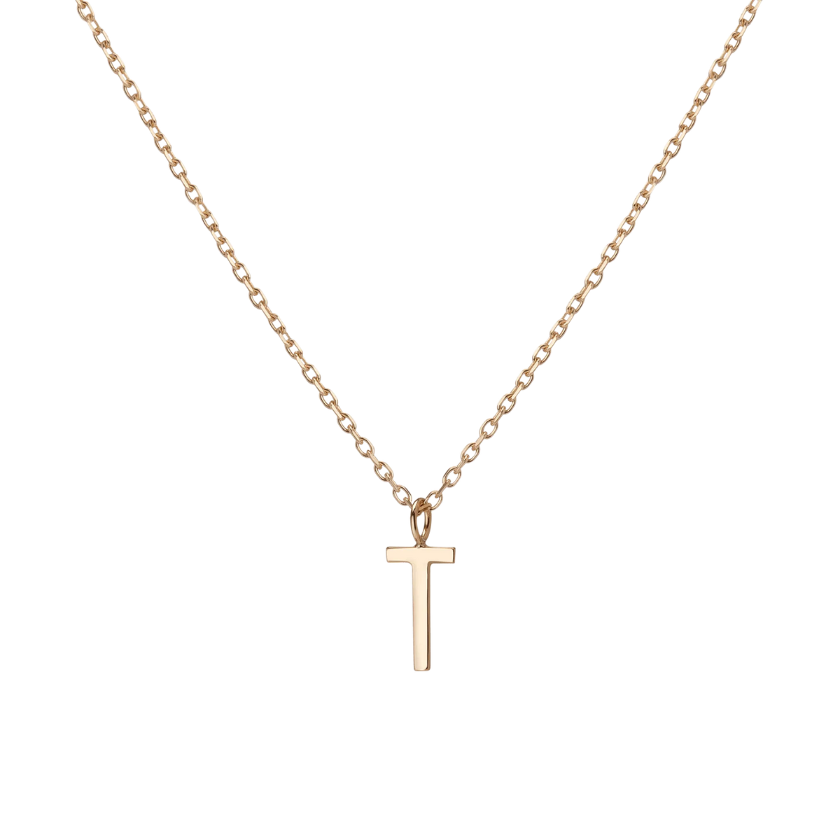 Classic Gold Letter Necklace