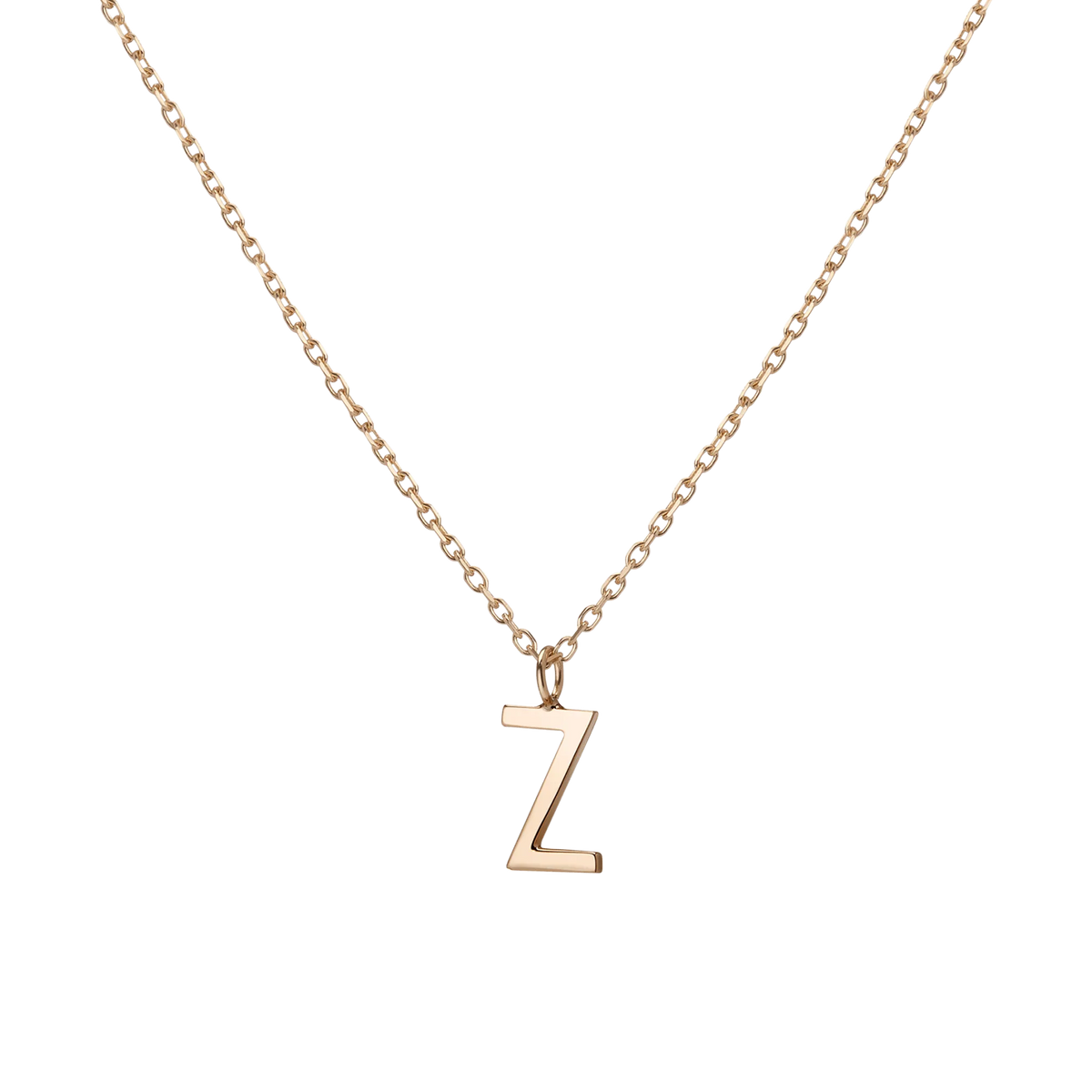 Classic Gold Letter Necklace