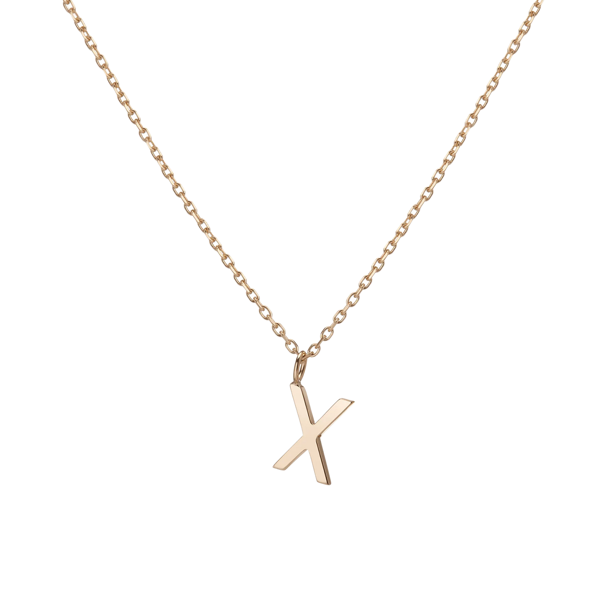 Classic Gold Letter Necklace