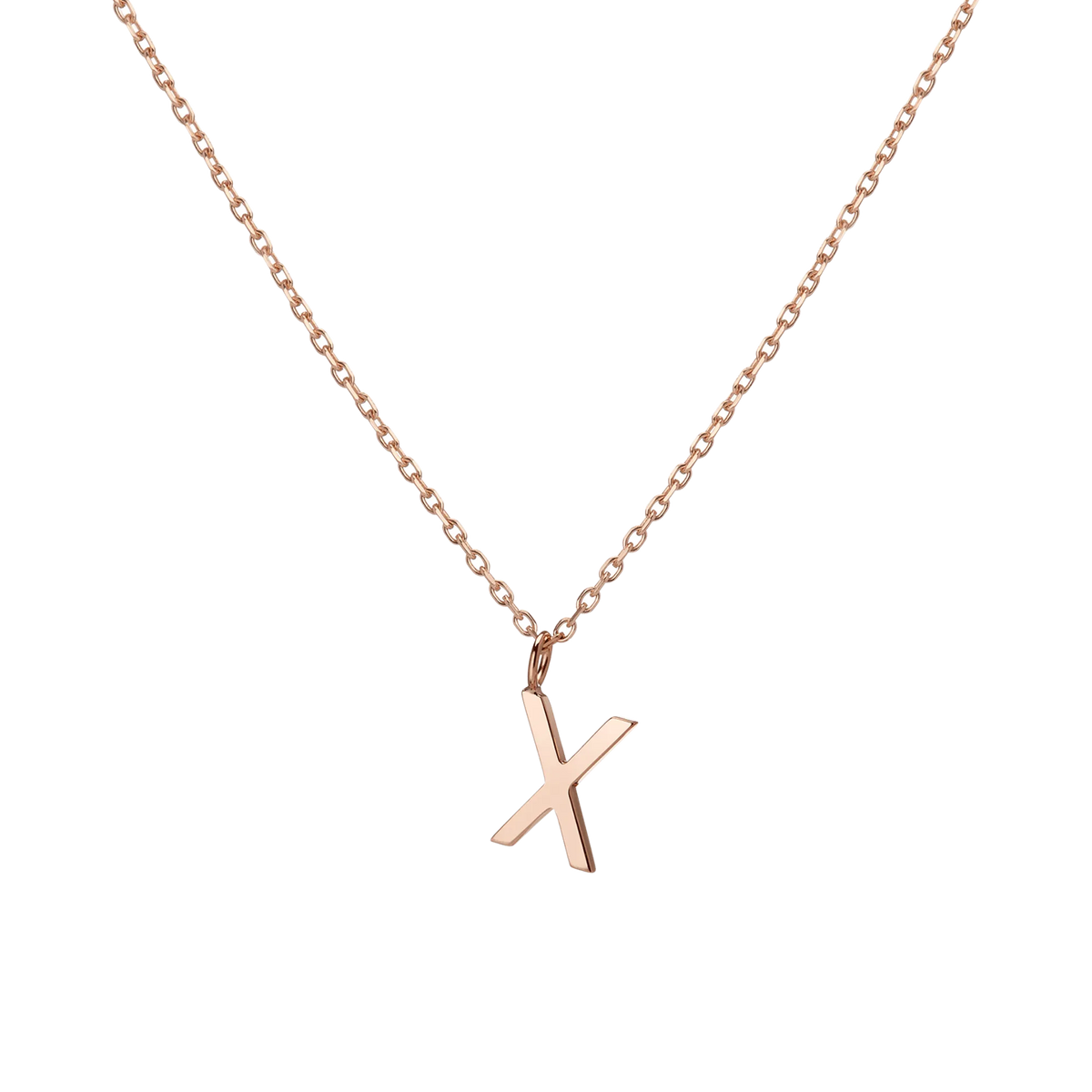 Classic Gold Letter Necklace