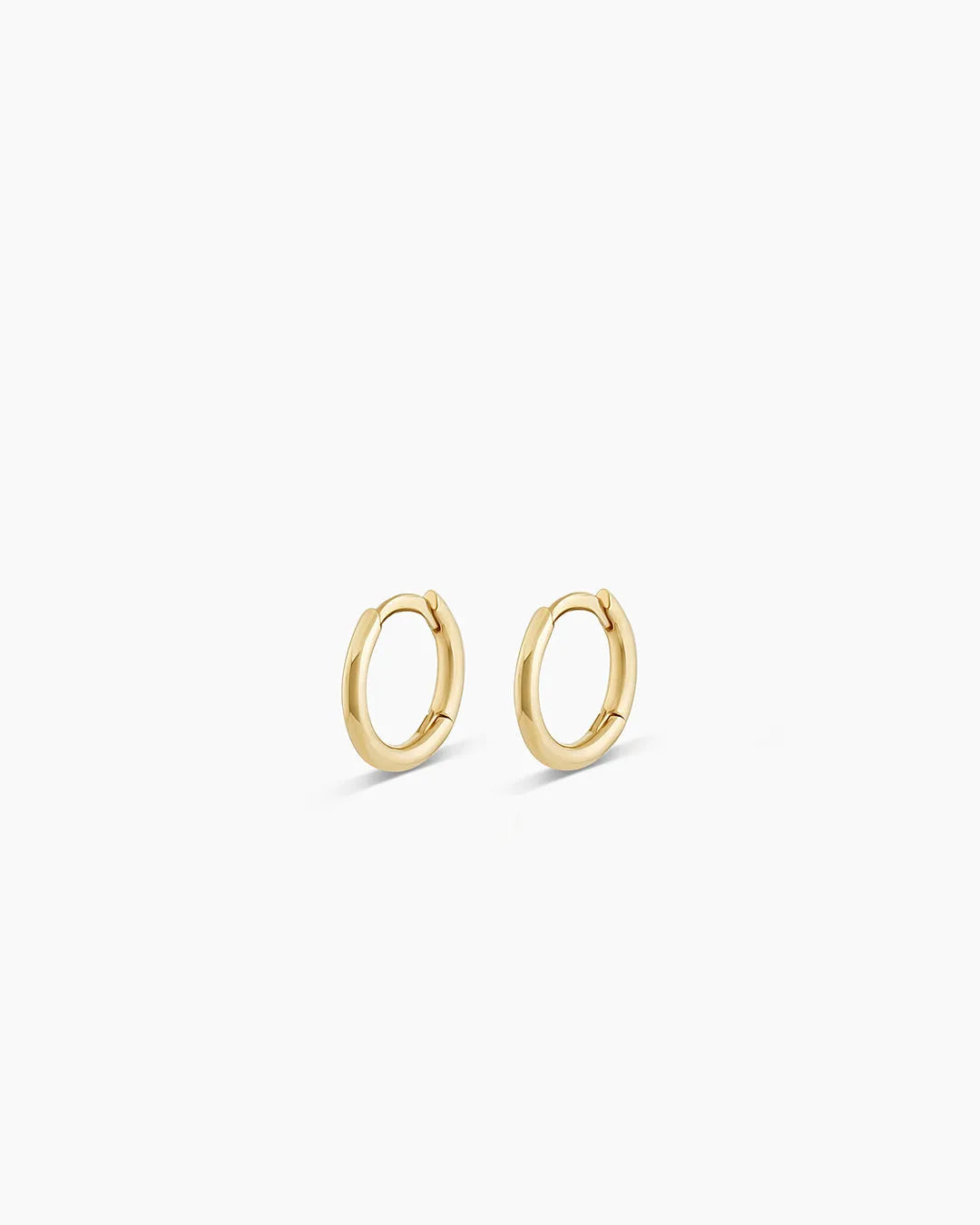 Classic Huggies in 14K Gold