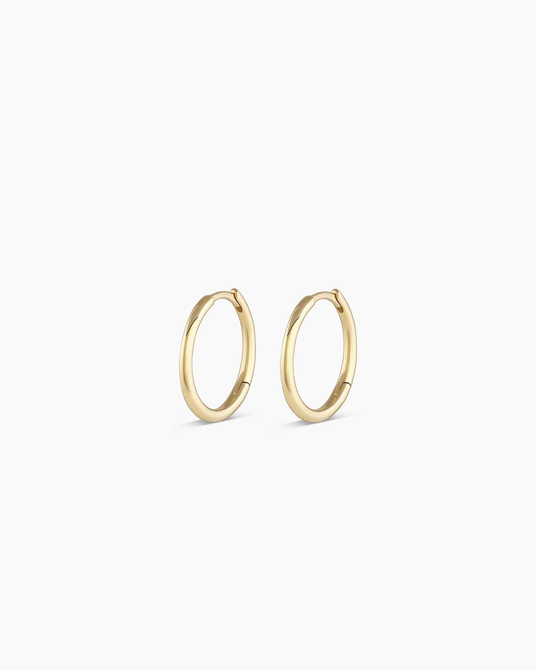 Classic Huggies in 14K Gold