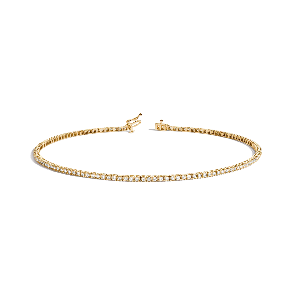 Classic Lab Grown Diamond Tennis Necklace