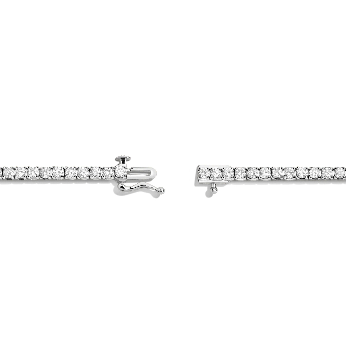 Classic Lab Grown Diamond Tennis Necklace