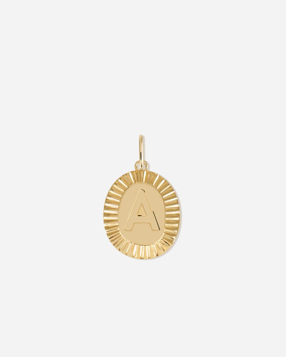 Coin Letter Charm