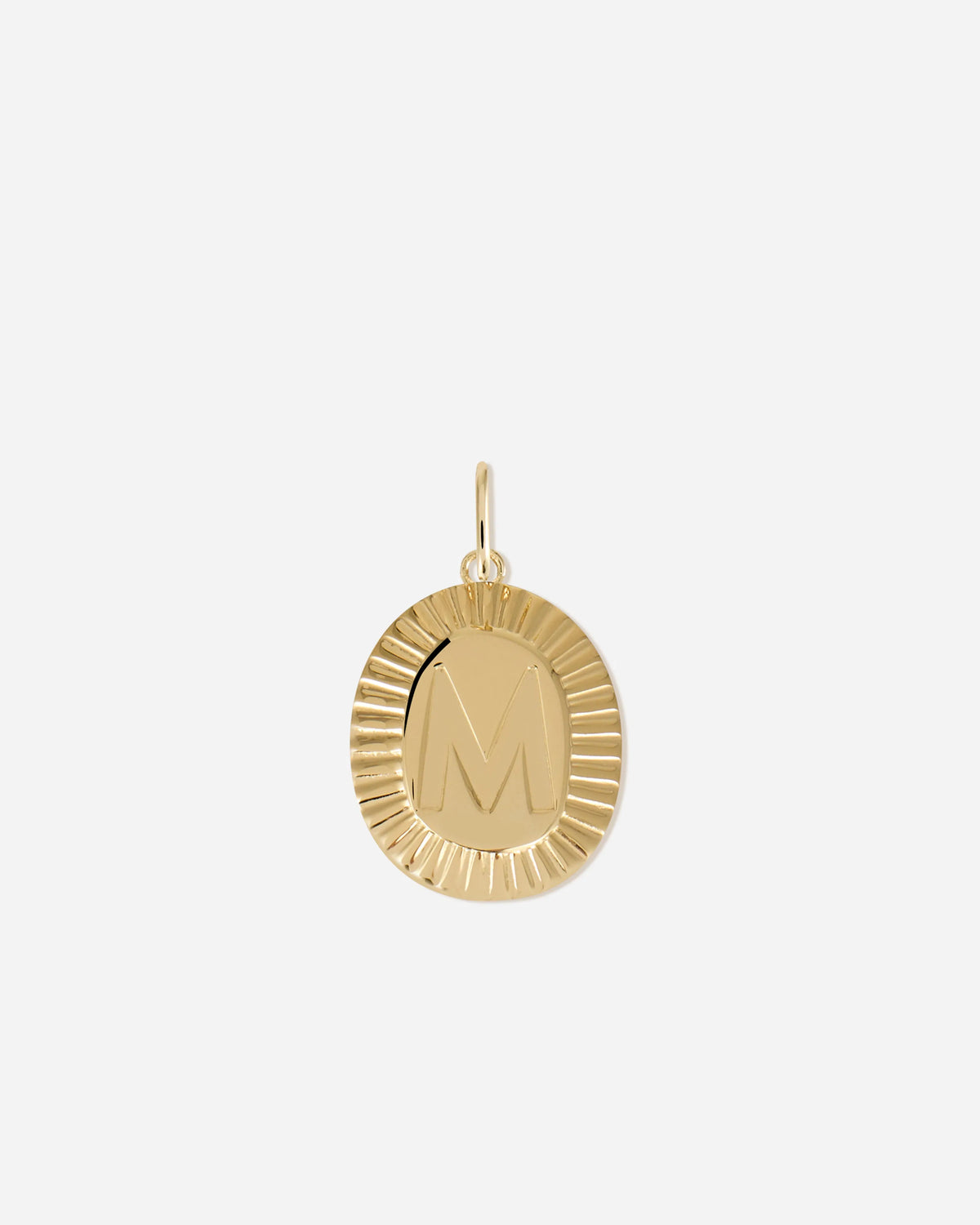 Coin Letter Charm