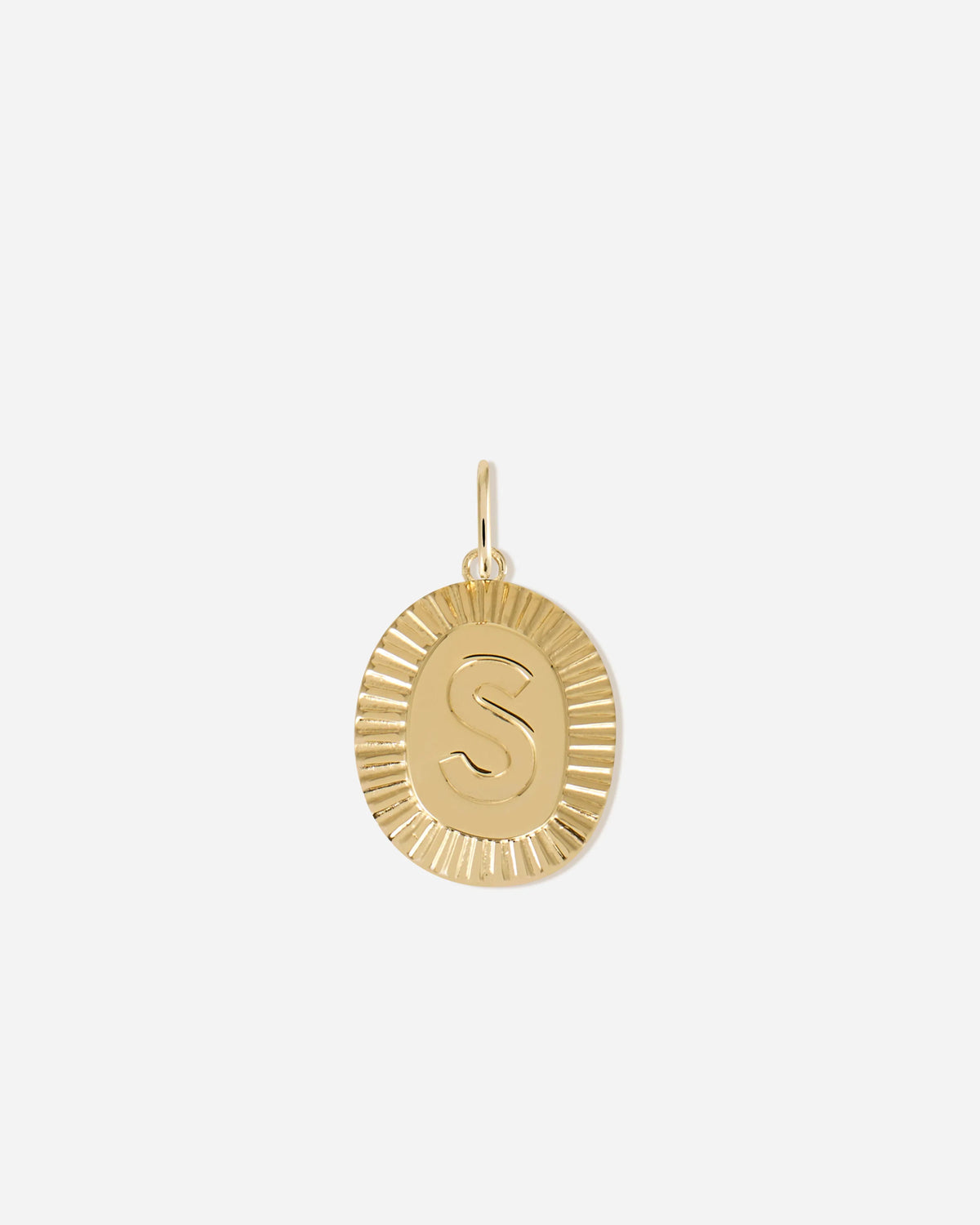 Coin Letter Charm