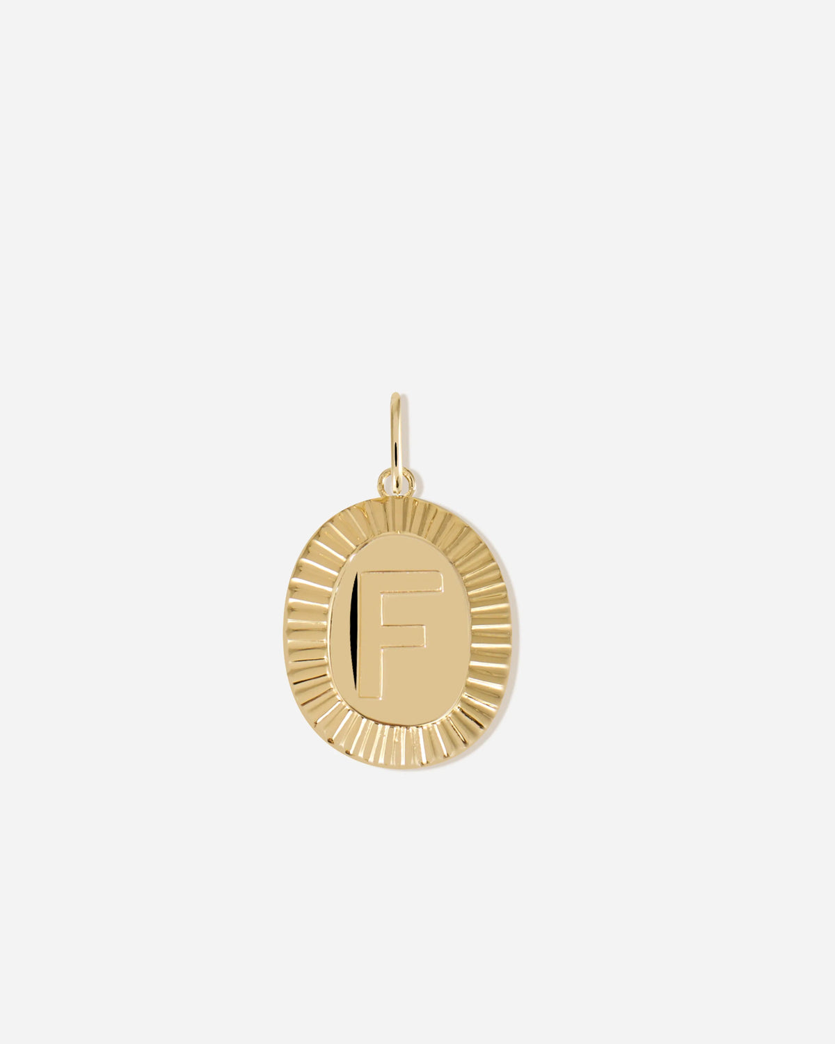 Coin Letter Charm