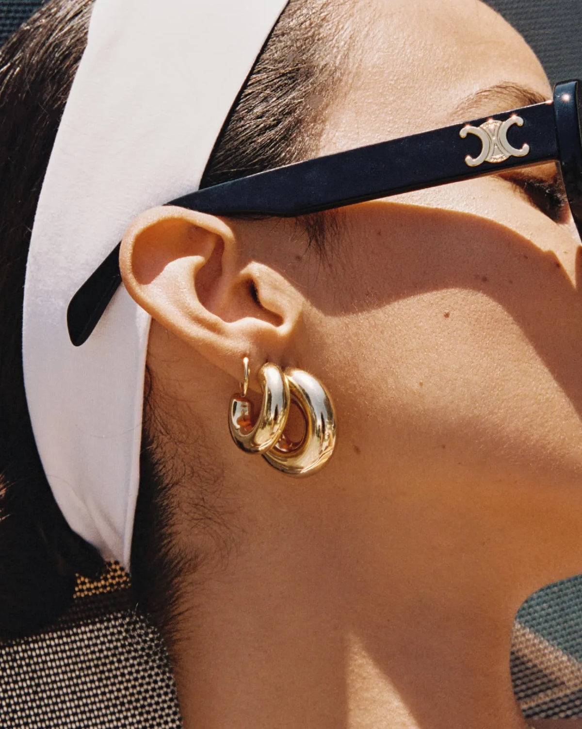 Corsica Large Hoop Earrings