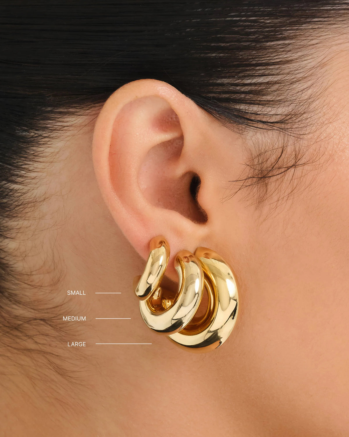 Corsica Large Hoop Earrings