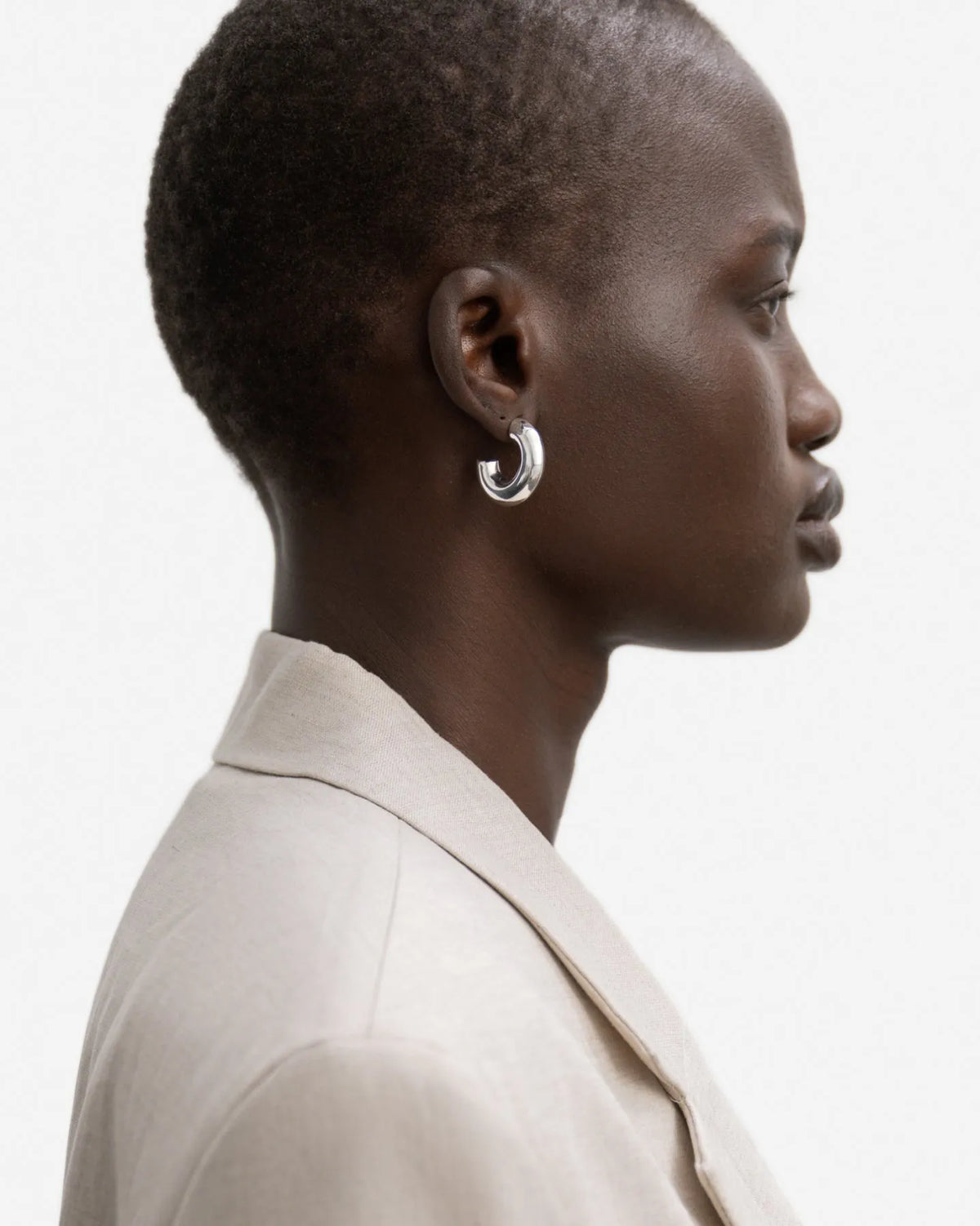 Corsica Medium Hoop Earrings
