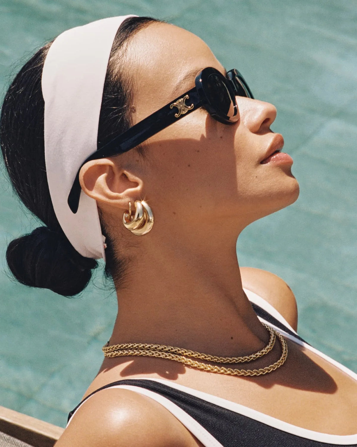 Corsica Medium Hoop Earrings