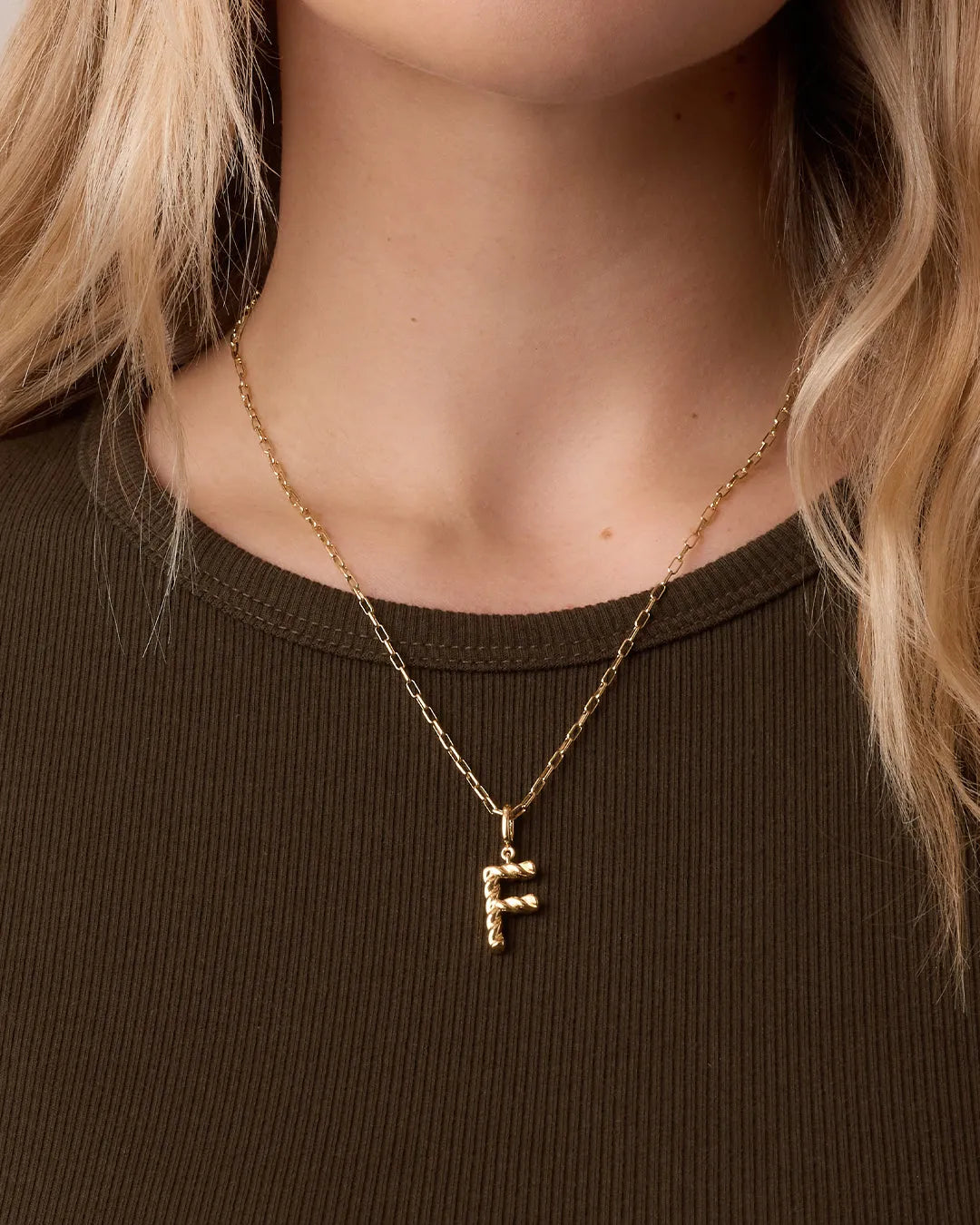 Crew Alphabet Statement Charm
