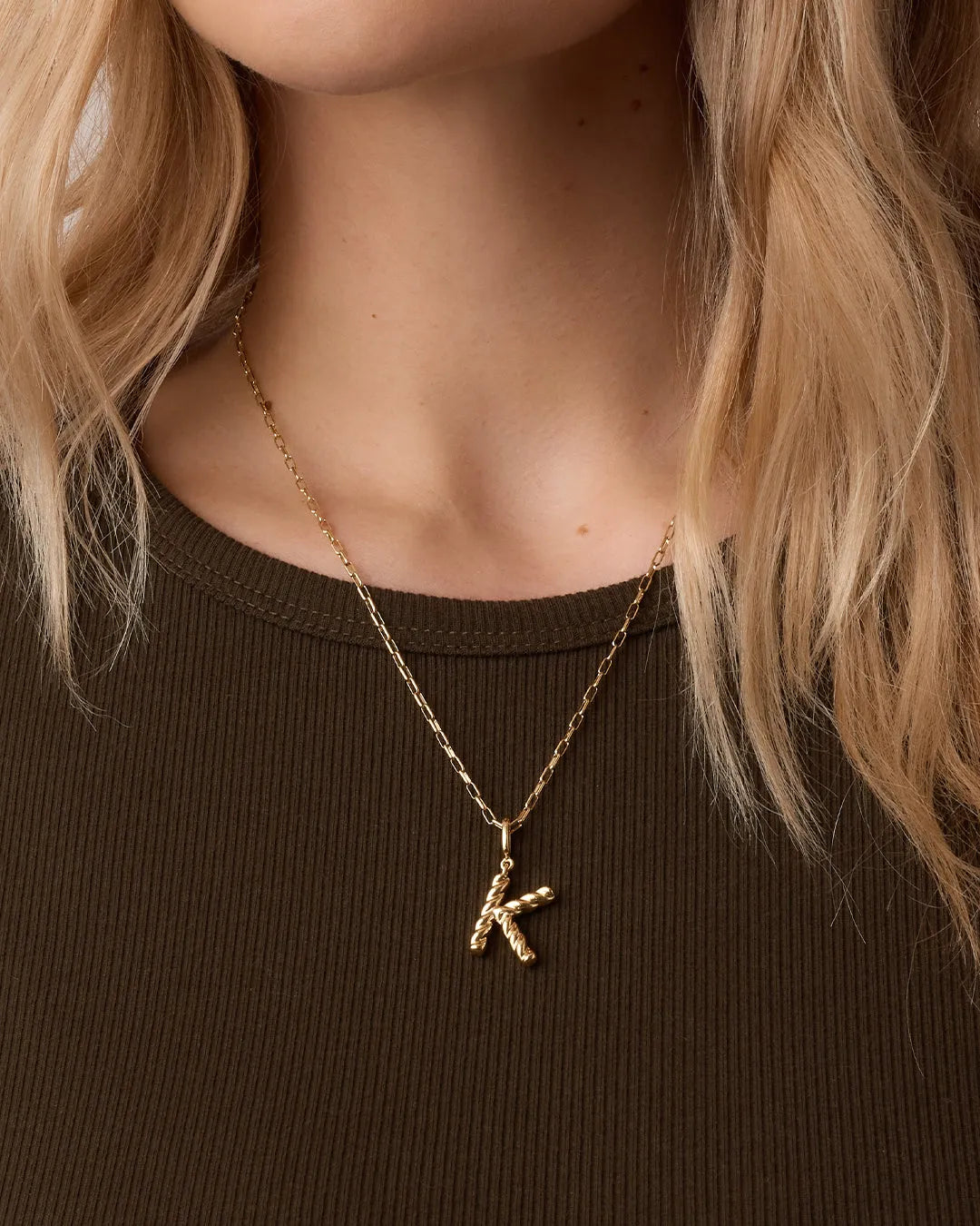 Crew Alphabet Statement Charm