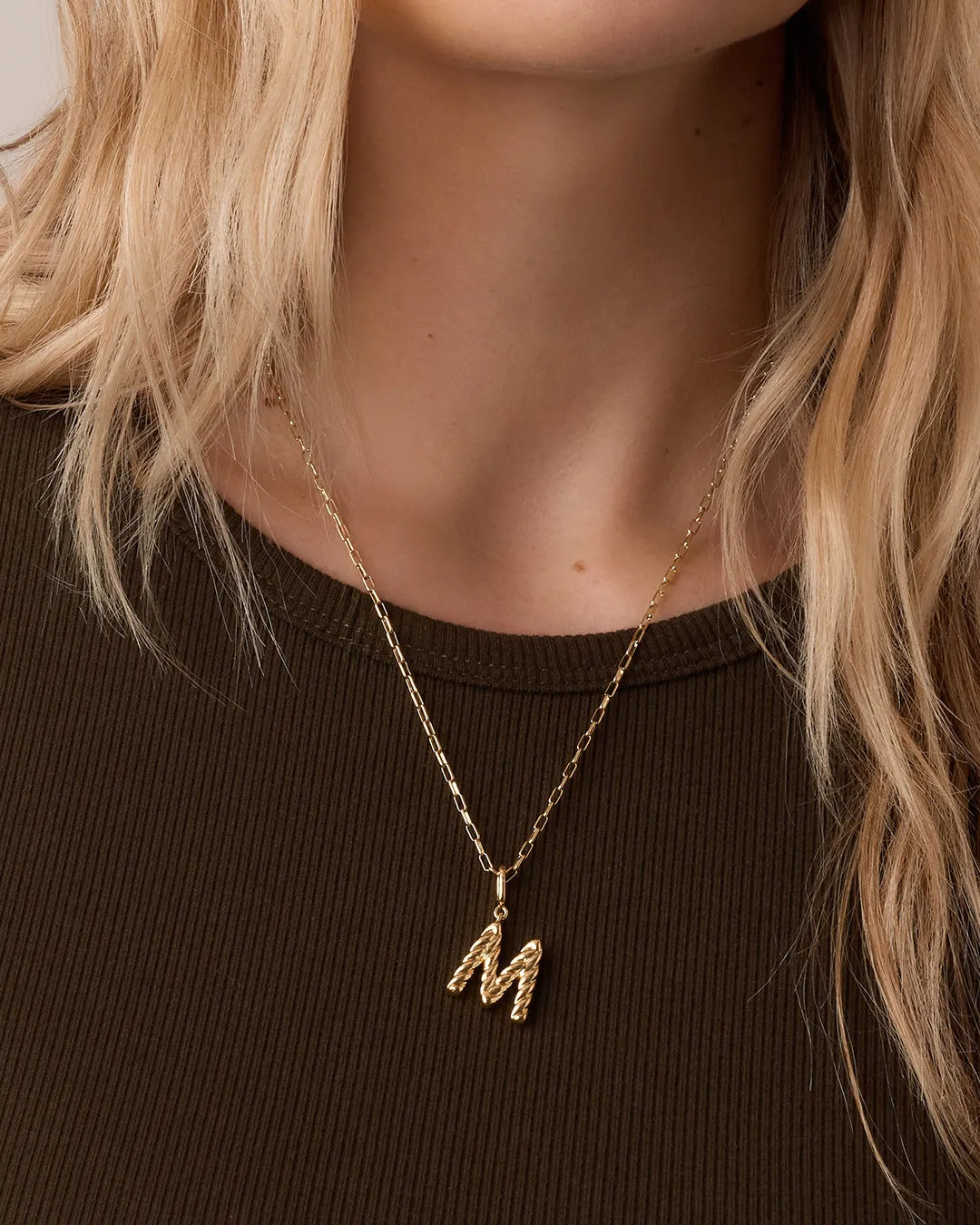Crew Alphabet Statement Charm
